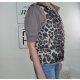 Fake Fur Wende Weste Leo- One Size