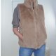 Fake Fur Wende Weste Leo- One Size