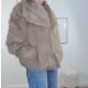 Fake Fur Jacke Donna- One Size