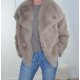 Fake Fur Jacke Donna- One Size