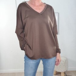 V- Neck Sweatshirt Katia- One Size