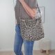 Wildleder Shopper Midi Leo