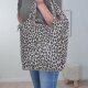 Wildleder Shopper Midi Leo