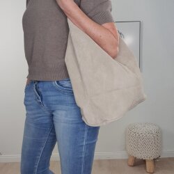 Wildleder Hobo Handtasche