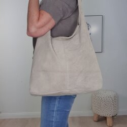 Wildleder Hobo Handtasche