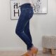 Karostar Stretch Jeans Glitter Buttons