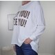 Vokuhila Shirt Hey You- One Size