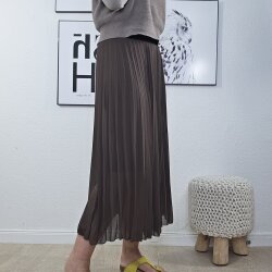 Midi Rock Plissee- One Size