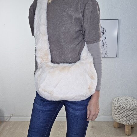 Crossbody Plüsch Tasche