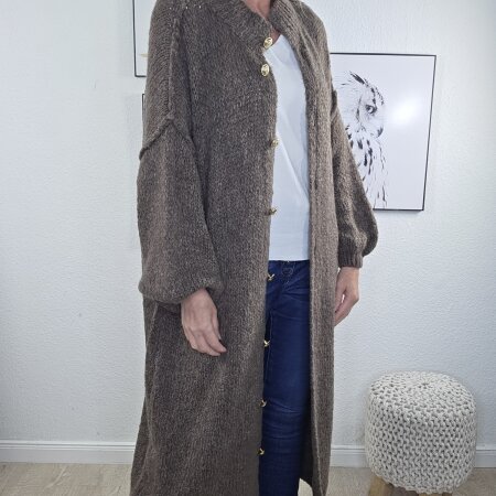 Langer Strickmantel Mika- One Size