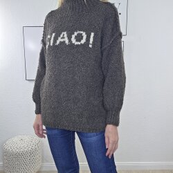 Bouclé Pullover Ciao- One Size