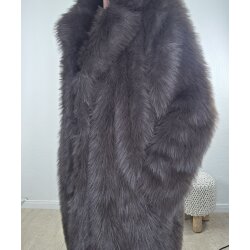 Fake Fur Mantel Tiffy- One Size