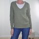 V-Neck Pulli Slim- One Size