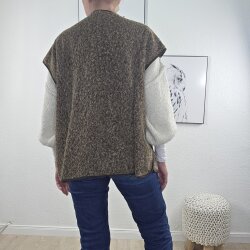 Oversized Filzweste Hippie- One Size