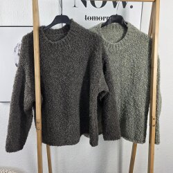 Boucle Pullover Joy- One Size