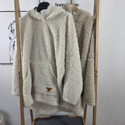 Maxi Teddy HoodieYeti- One Size