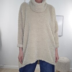 Maxi Teddy Sweater Yeti- One Size