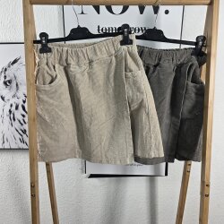 Cord Skorts Luna- One Size