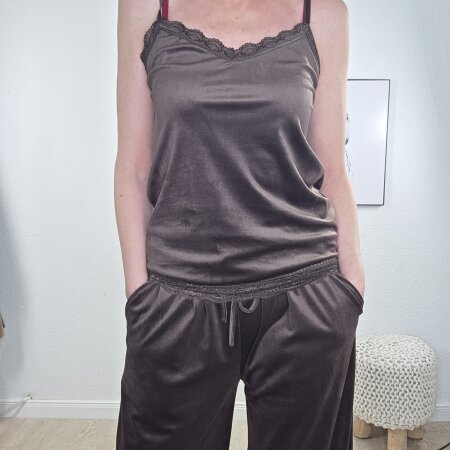 Samt Top Luna- One Size