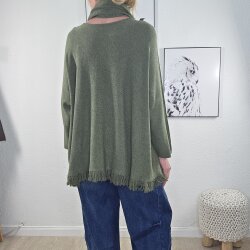 Viskose Strick Pulli Scarf- One Size