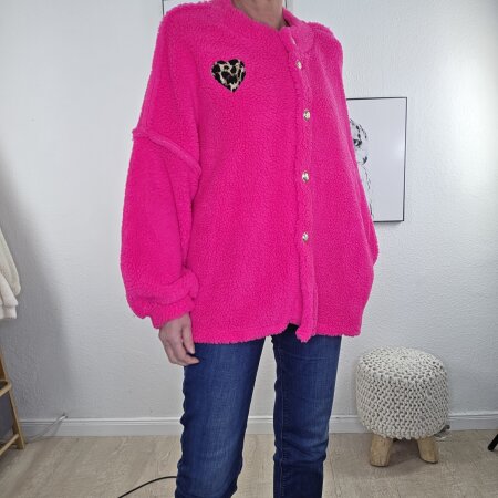 Maxi Teddy Jacke Theo2- One Size