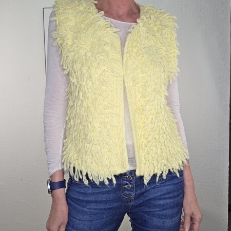 Strick Weste Loop- One Size