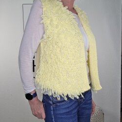 Strick Weste Loop- One Size