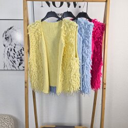 Strick Weste Loop- One Size