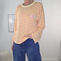 Streifen Shirt Ringo- One Size Gelb