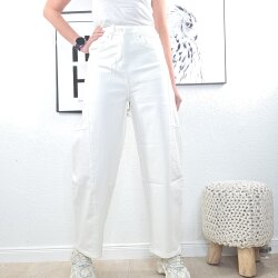 Jewelly Damen Barrel Jeans-Bequeme Stretch Jeans in...