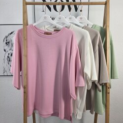 Oversized Shirt Basic Tee- One Size
