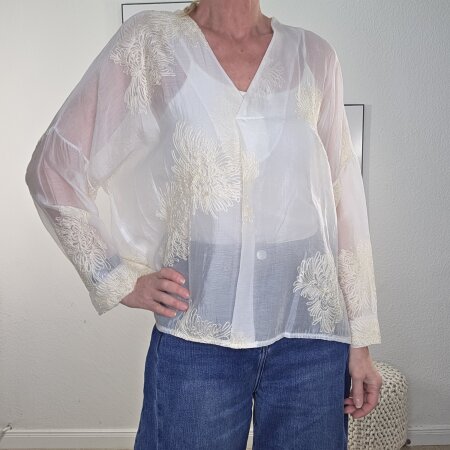 Schlupfbluse Romance -One Size