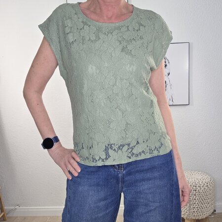 Spitzen Shirt Paris- One Size