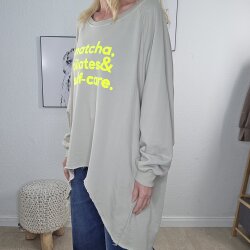 Oversized Sweater Selfcare- One Size