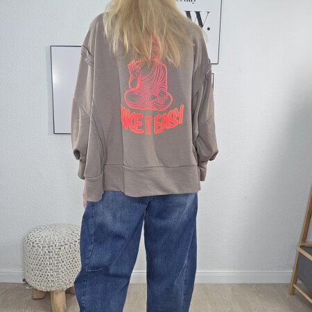 Sweatshirt Buddha- One Size