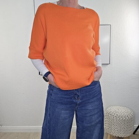 Halbarm Pulli Boxy- One Size
