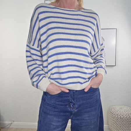 Sommerpulli Shorty Stripe- One Size