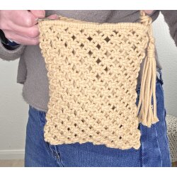 Kleine Häkel Handy Tasche