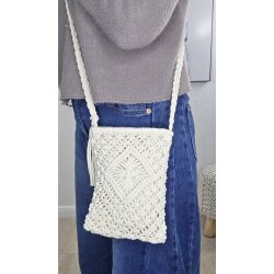 Kleine Häkel Handy Tasche