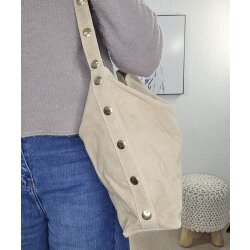 Wildleder Shopper Rivet