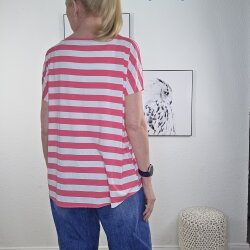 Kurzarm Shirt Basic Stripe – One Size