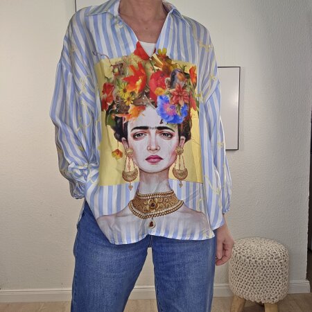 Schlupfbluse Mexico- One Size