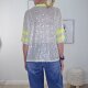 Pailletten Shirt New York- One Size