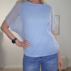 Sommer Mohair Pullunder Ajour- One Size