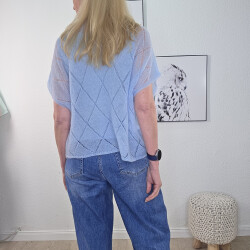 Sommer Mohair Pullunder Ajour- One Size