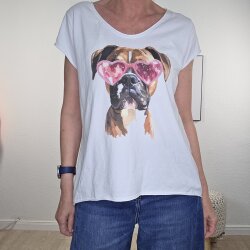 Vokuhila Shirt Dog Love- One Size