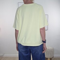 Halbarm Frottee Shirt Never- One Size