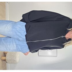 Sweat Jacke Bomba- One Size Schwarz