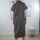 Sweat Kleid Polo- One Size