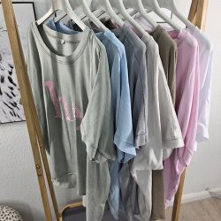 Oversized Vokuhila Shirt Hej-One Size